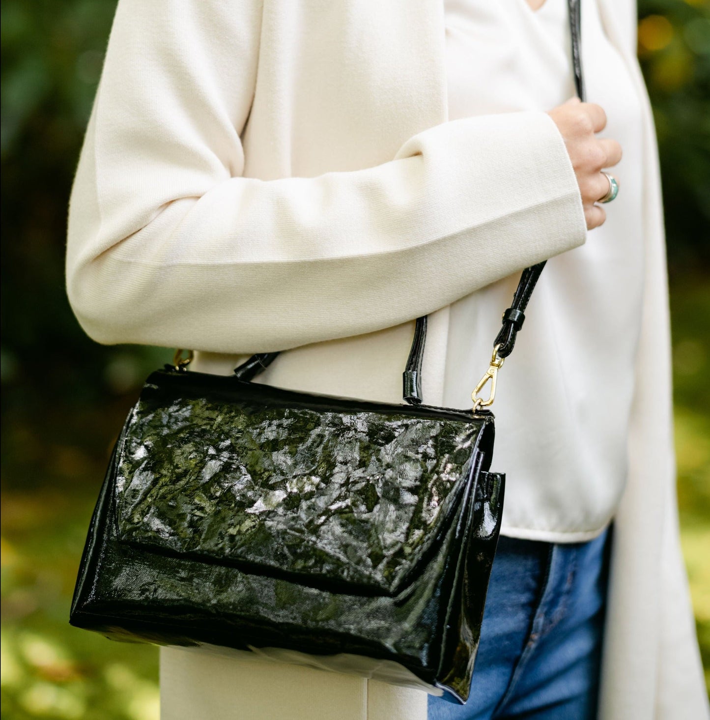 TERME LARGE CROSSBODY GLOSSY