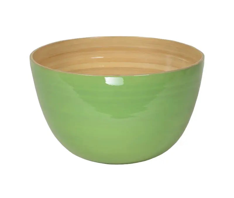 Bamboo Mixing Bowl -Pastel Green