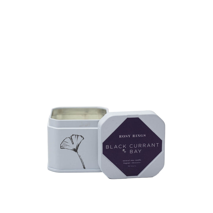BLACK CURRANT + BAY TRAVEL TIN