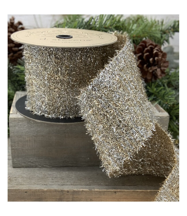 Metallic Tinsel, platinum