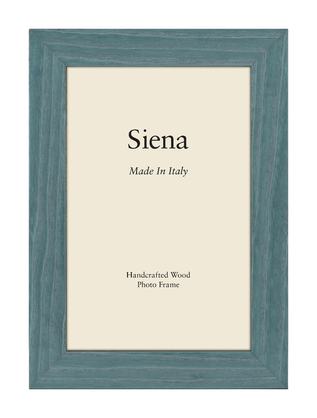 5 x 7 WOOD FRAME - Turq
