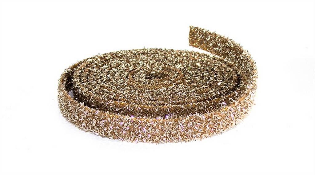 Glitter Rope 1" Gold