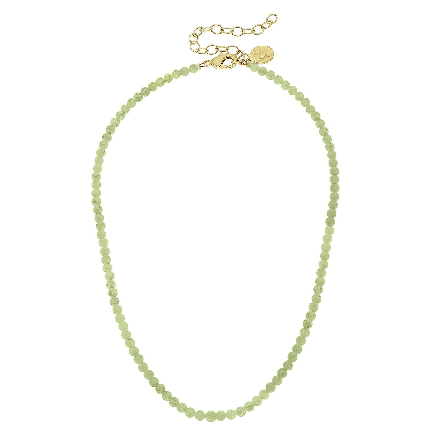 Alys Necklace - Light Green