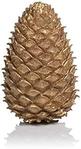 SILVER DECORATIVE PINE CONE - 11"