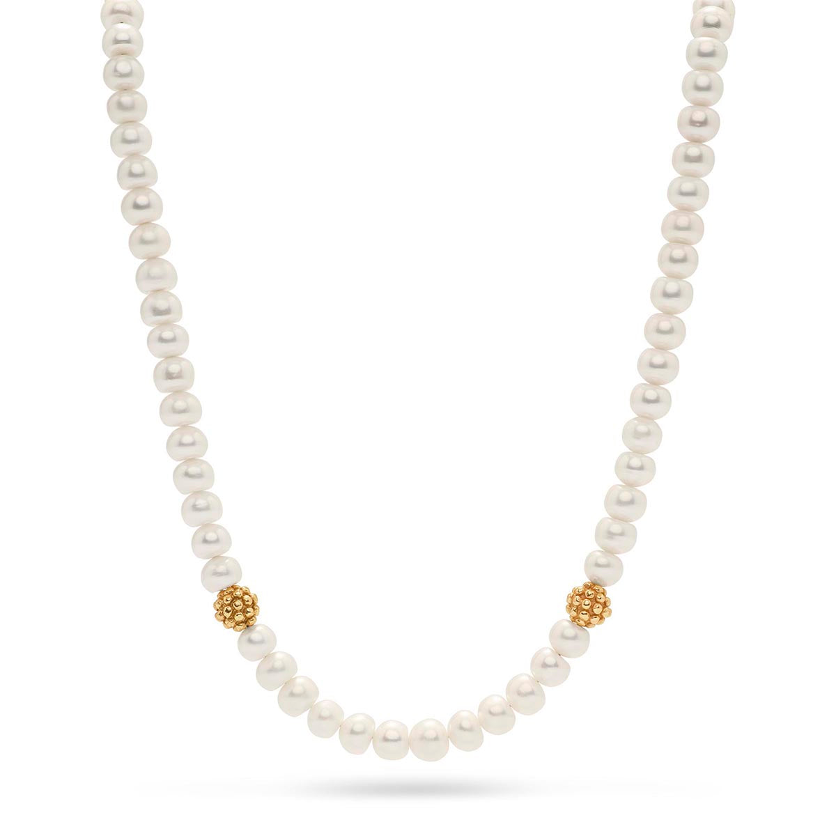 Berry Single Strand Necklace, 16+2'' - Pearl Berry