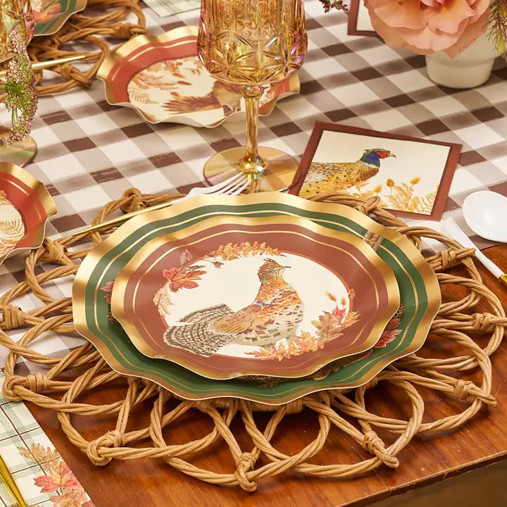 Woodland Harvest Salad Plates