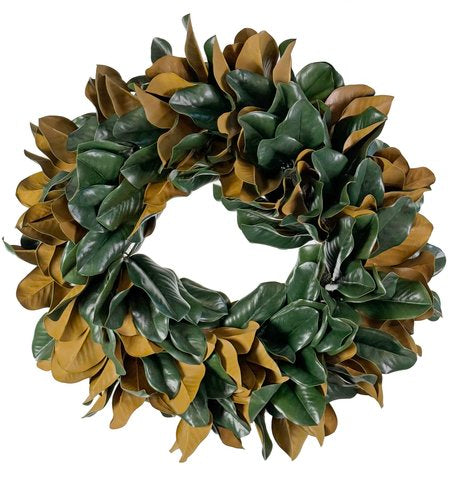 Magnolia Wreath - Green
