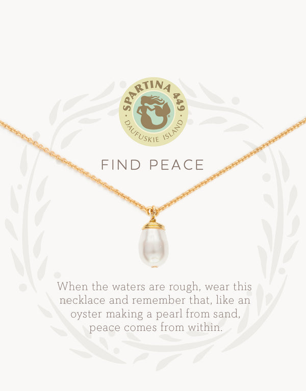 Sea La Vie Necklace 18” Find Peace