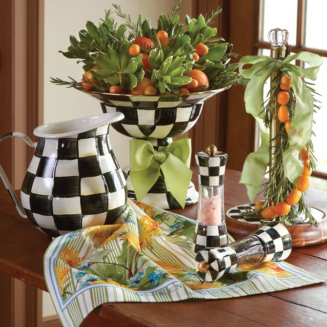 Courtly Check Pitcher