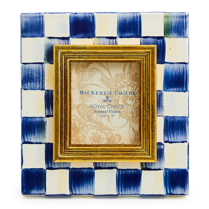 Royal Check 5" x 7" Frame