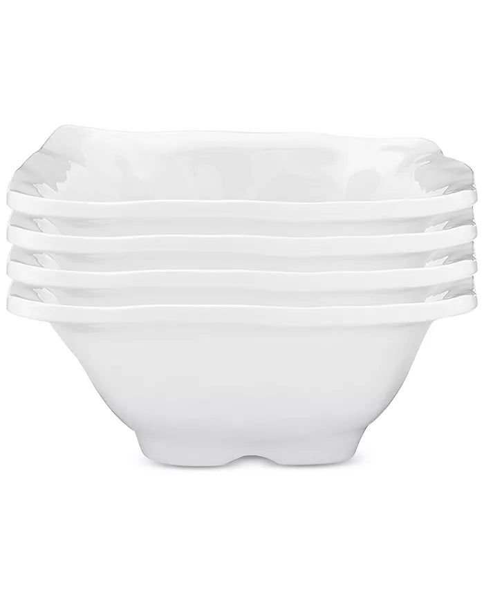 Ruffle Melamine 5" Square Dip Bowl