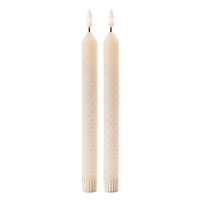 FIA Wick Taper Candle CR (Set of 2) 9.5"H