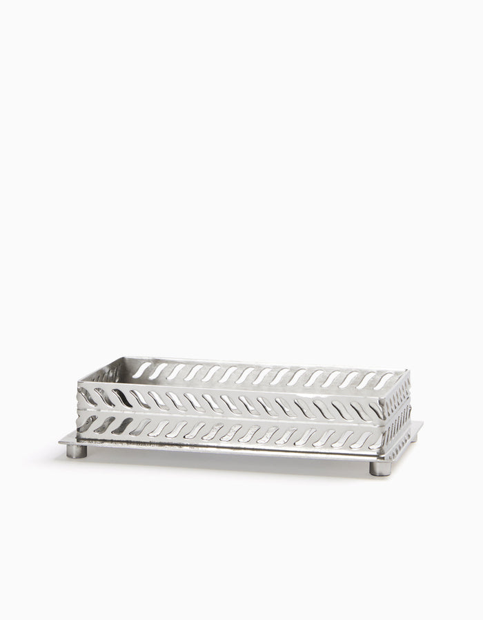 Nickel Tray for Hand Wash and Body Moisturizer