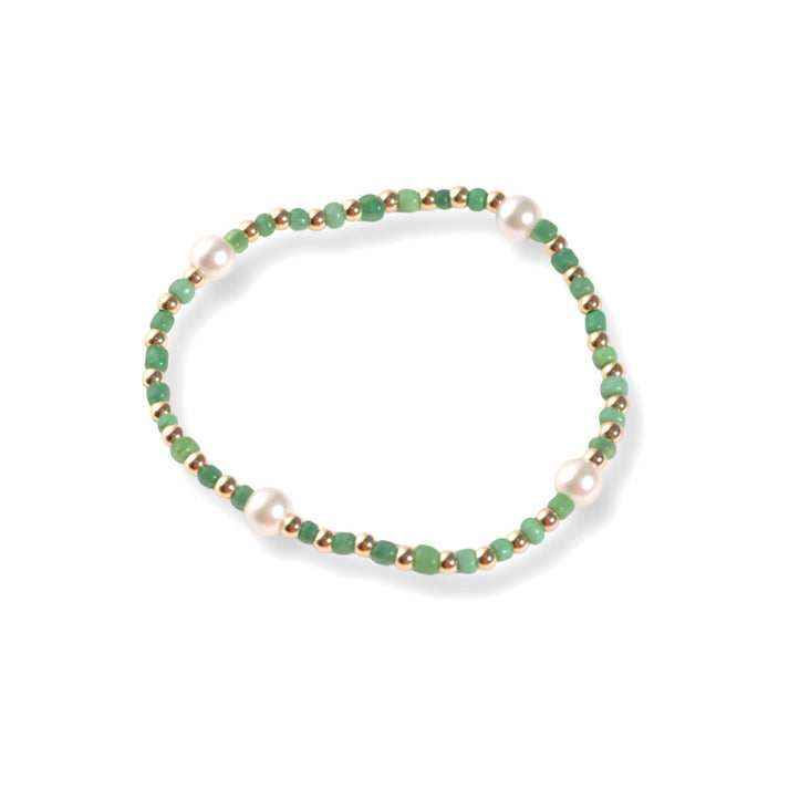 Allison Avery - Blessing Bracelet - Green 7"