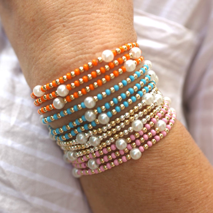 Allison Avery - Blessing Bracelet - Morganite - 7"