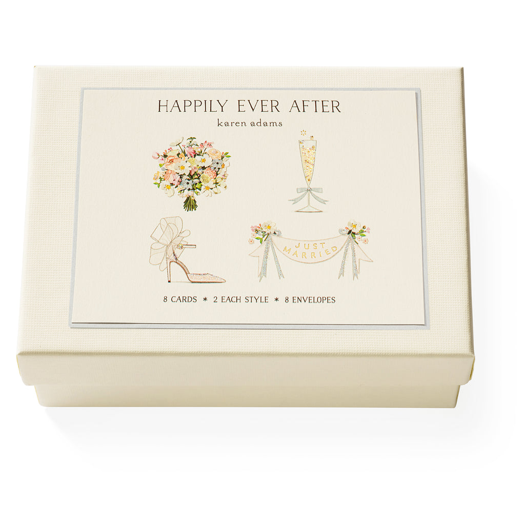 HAPPILY EVER AFTER NOTE CARD BOX