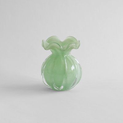Vento Medium Round Bud Vase (Jade)