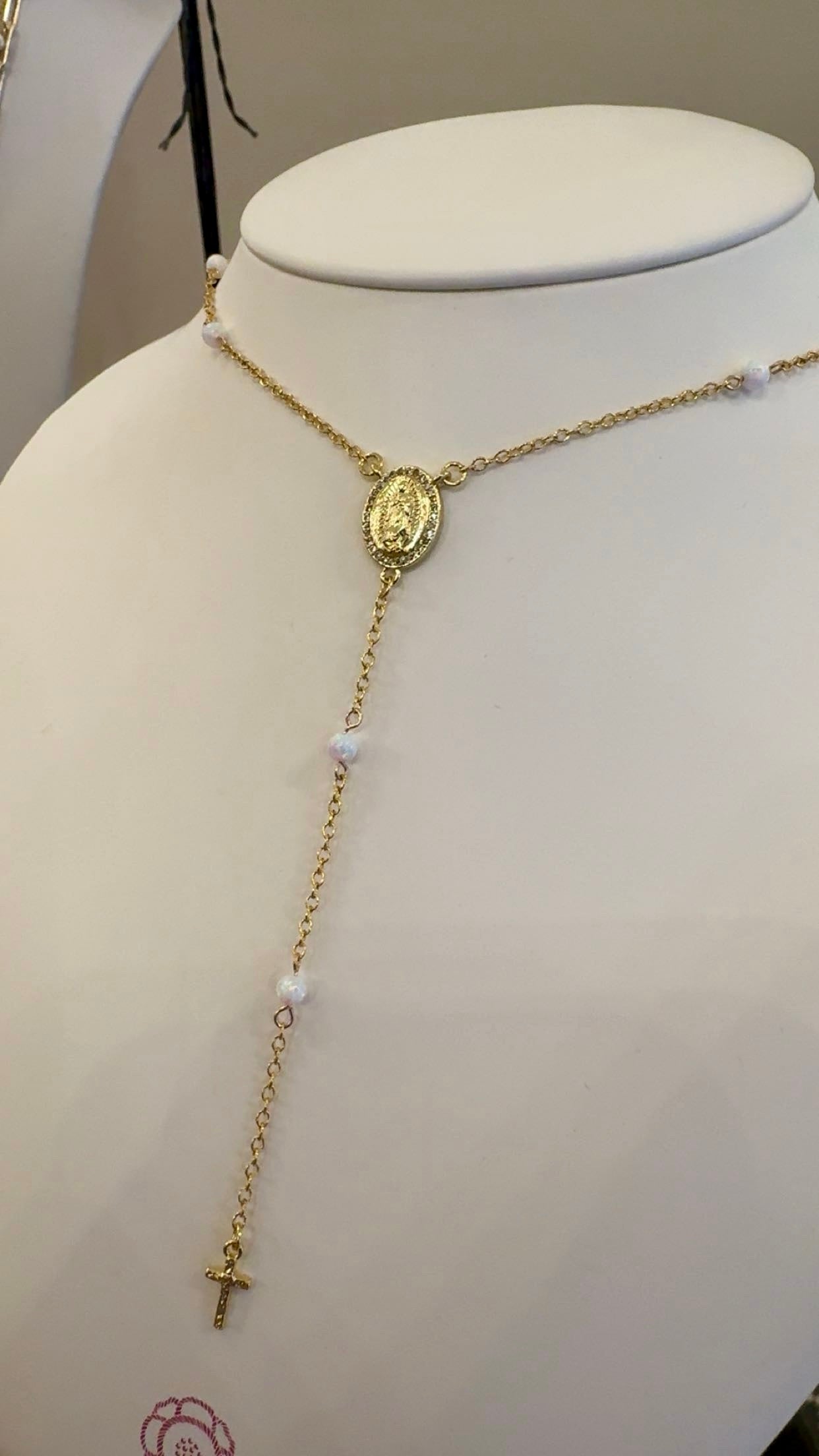 Opal Rosary Chain