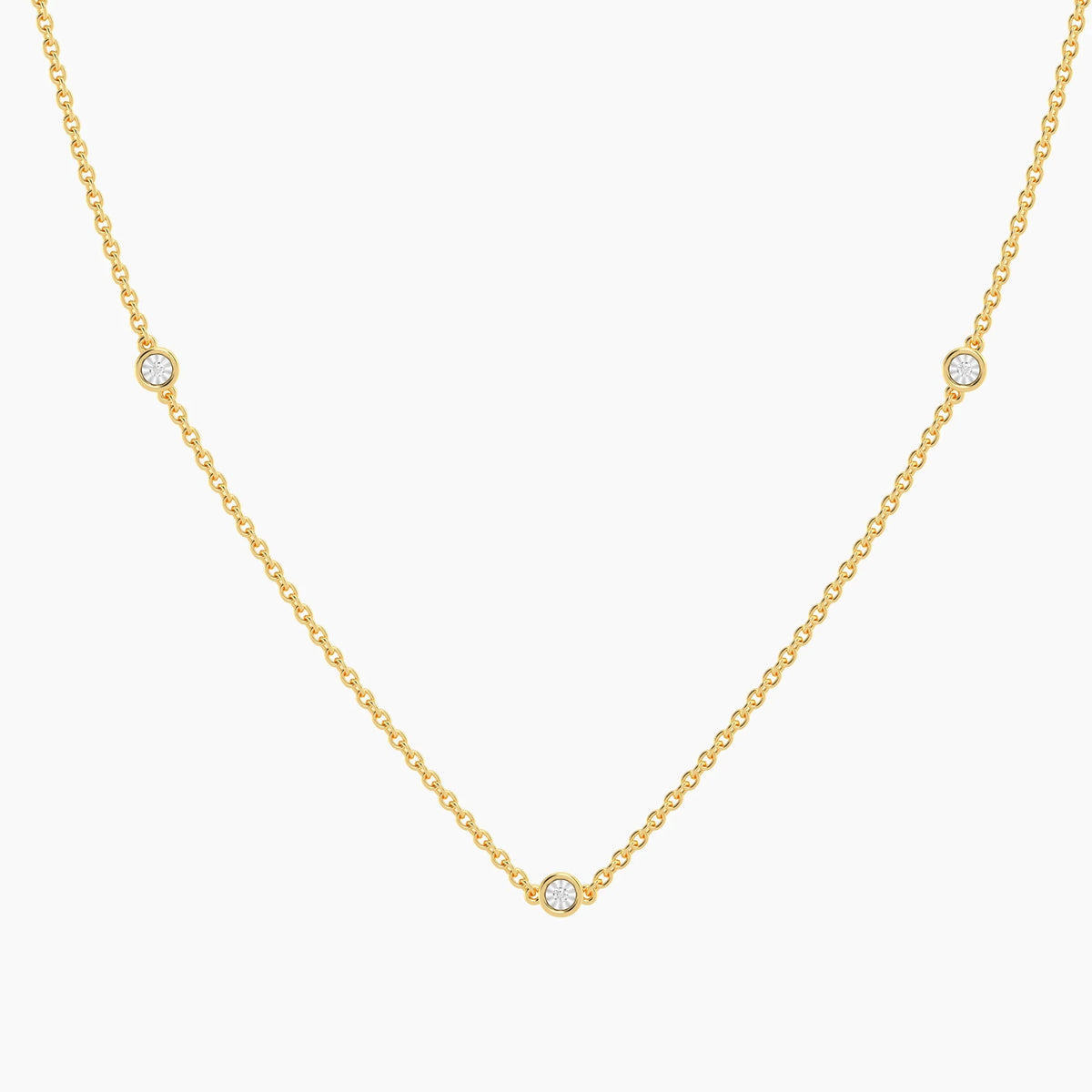 Dot-To-Dot Chain Necklace