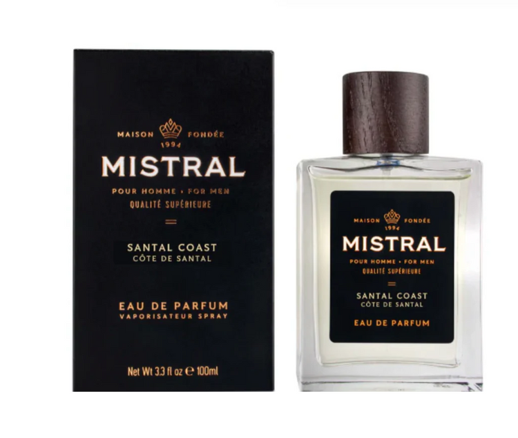 Mistral Men's Eau de Parfum 3.3fl oz 100 ml - Santal Coast