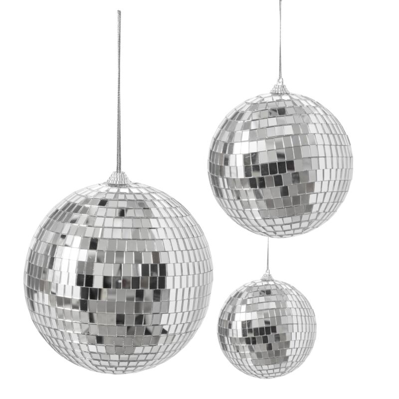 Disco Ball Ornament 5.5"