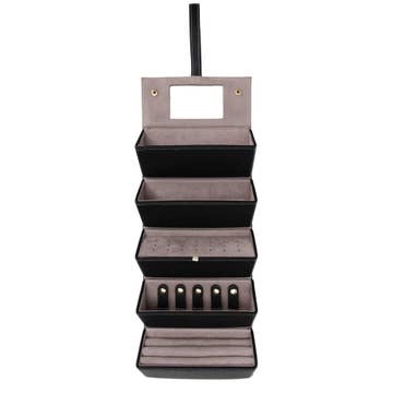 Leah 5 Eyewear & Jewelry Case (Pale Pink)