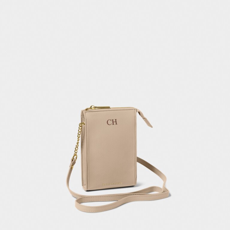 Zana Slim Crossbody Bag Light Tuape