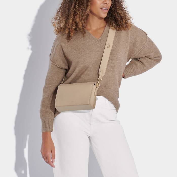 Zana Crossbody Bag - Light Taupe