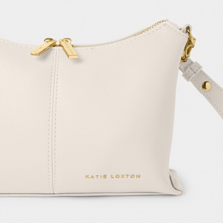 Laila Slouch Crossbody Bag - off white