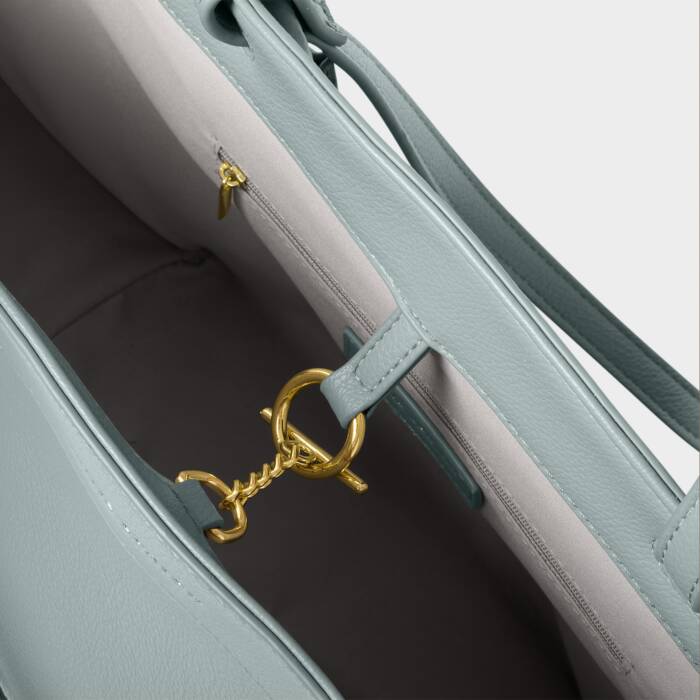 Asha Tote Bag - Duck Egg Blue