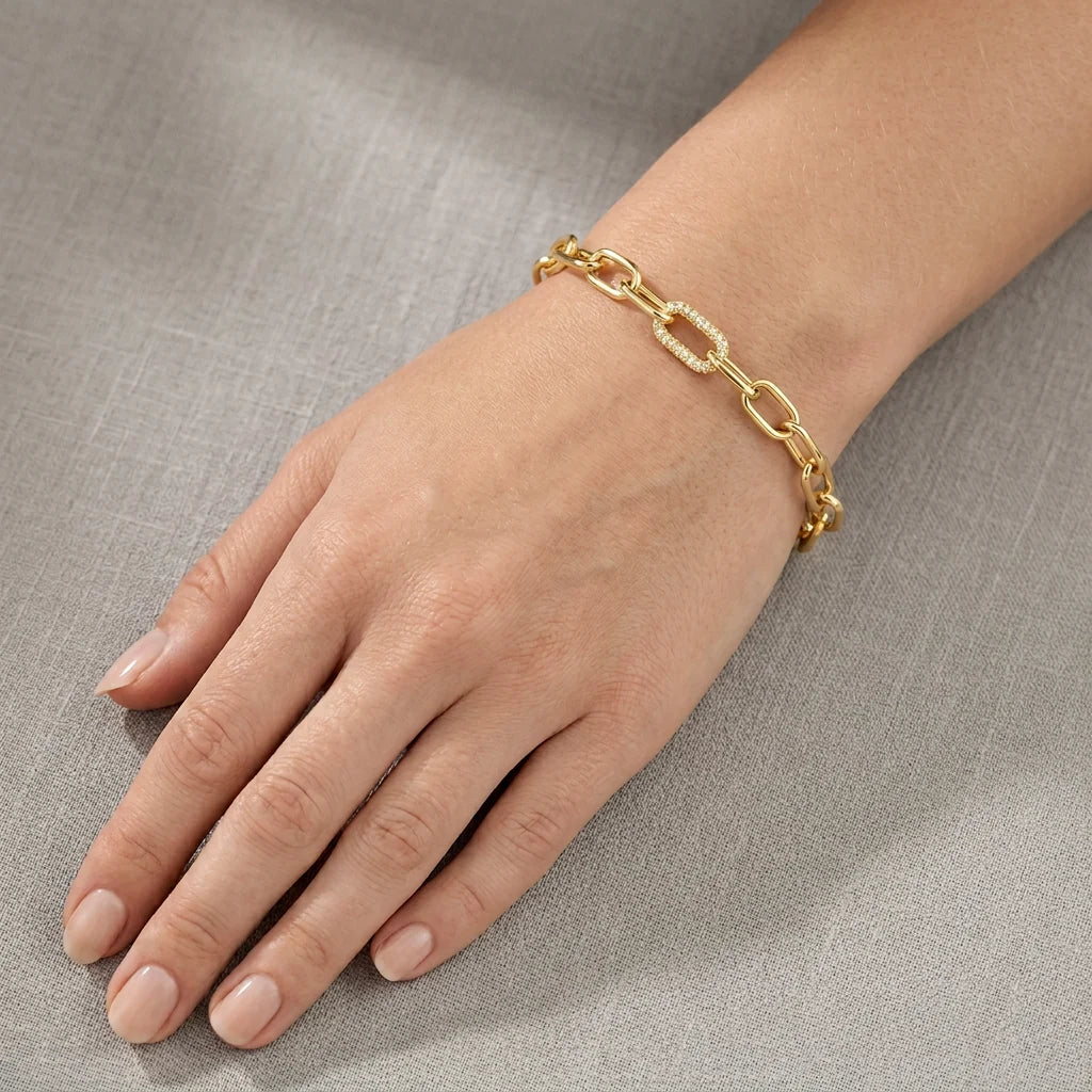The Strongest Link Chain Bracelet