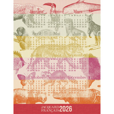 TEA TOWEL CALENDRIER 2026