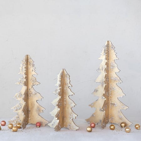 13" Round x 15"H MDF Tree