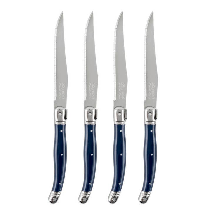Laguiola Connoisseur Navy Blue-steak knives set of 4