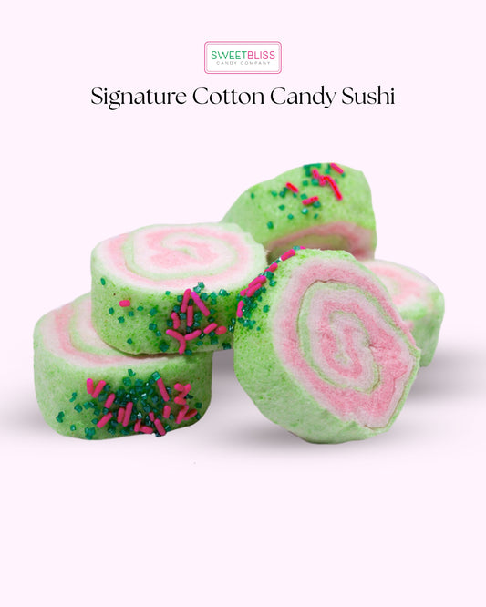 Cotton Candy Sushi - Signature (Pre-order for pick up May 1st & 2nd)