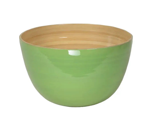 Bamboo Mixing Bowl -Pastel Green