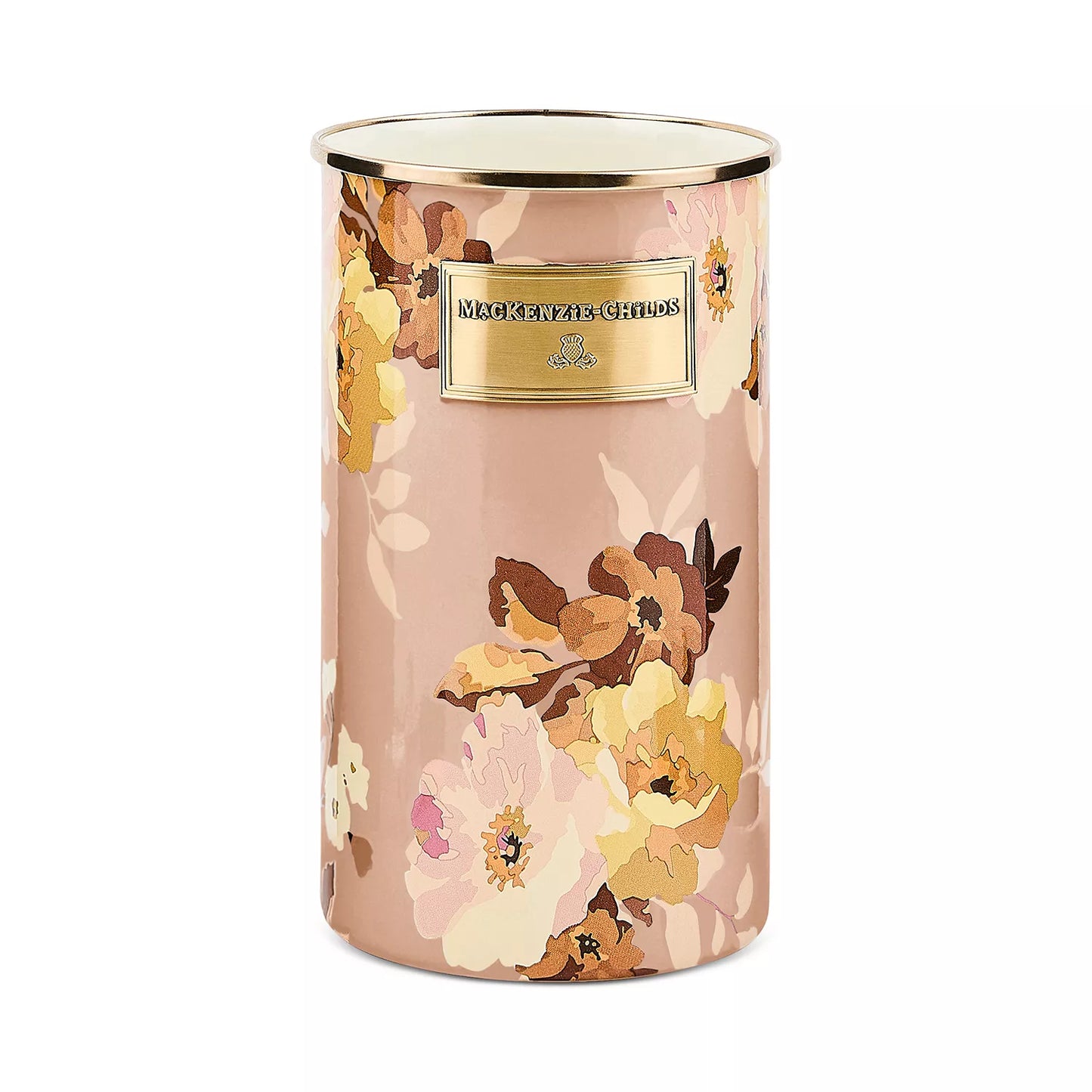 Wild Rose Mauve Utensil Holder