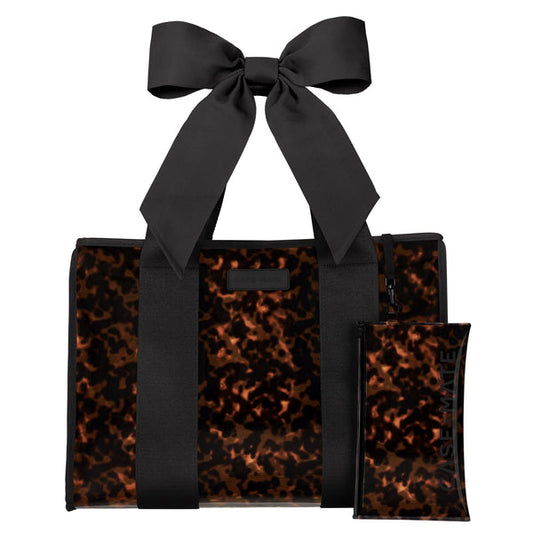 Jelly Tote w/ Phone Pouch - Tortoise Shell