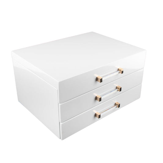 Kendall Jewelry Box - White