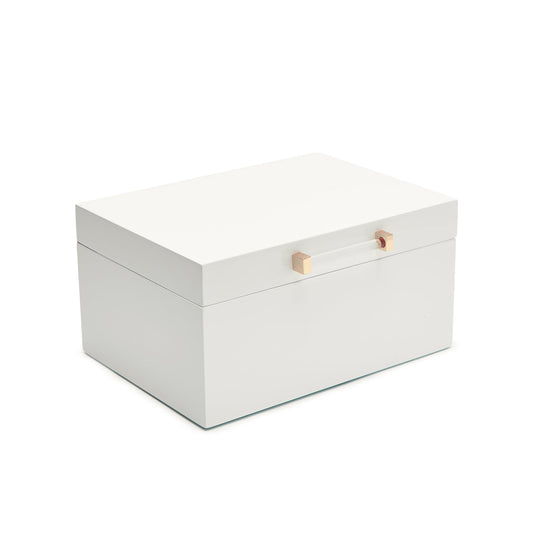 Kendall Small Jewelry Box - White