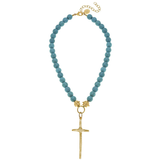 Tall Cross Necklace