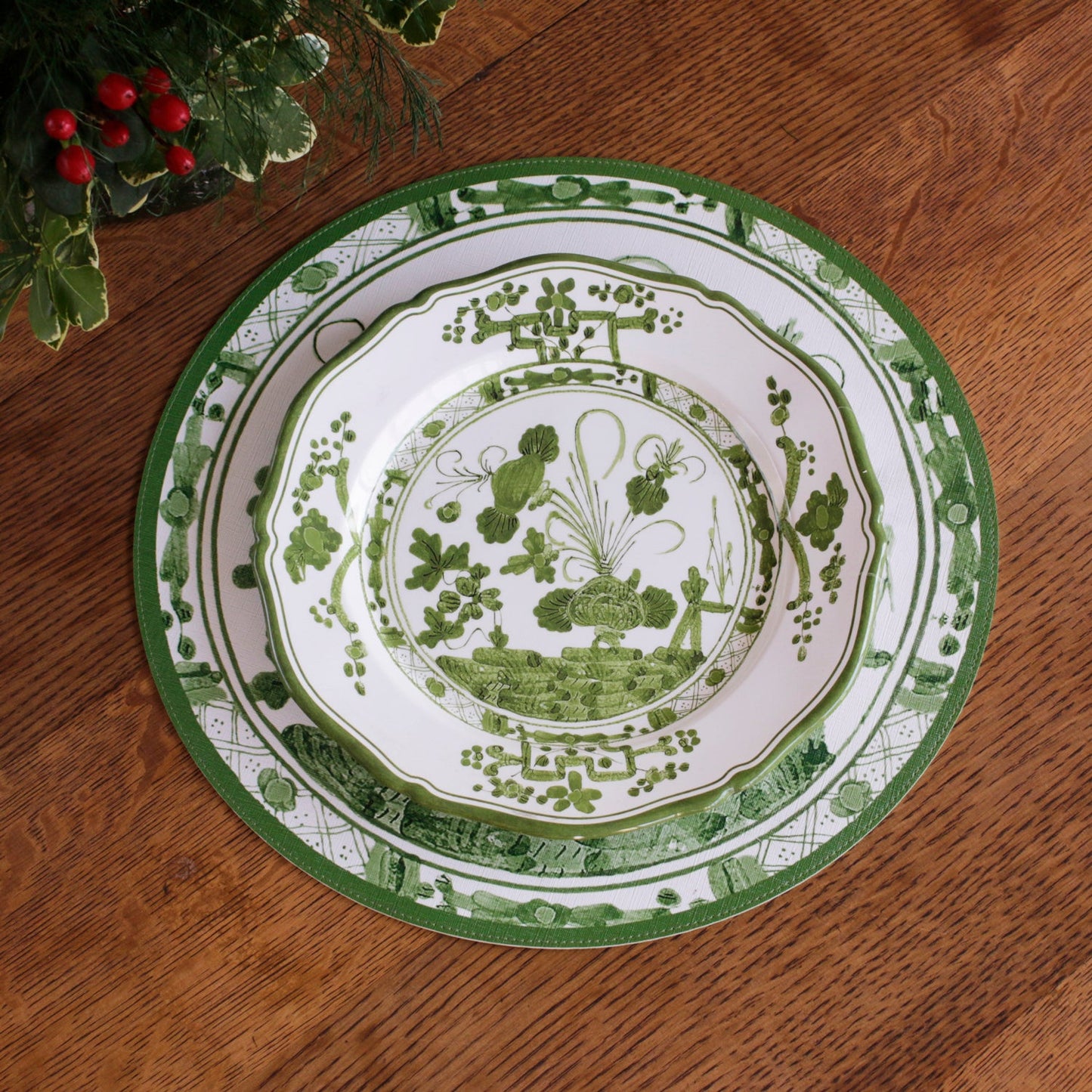 VIDA Faenza 11" - White and Green