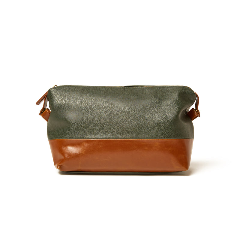 The Oxford Toiletry Bag - Dark Green