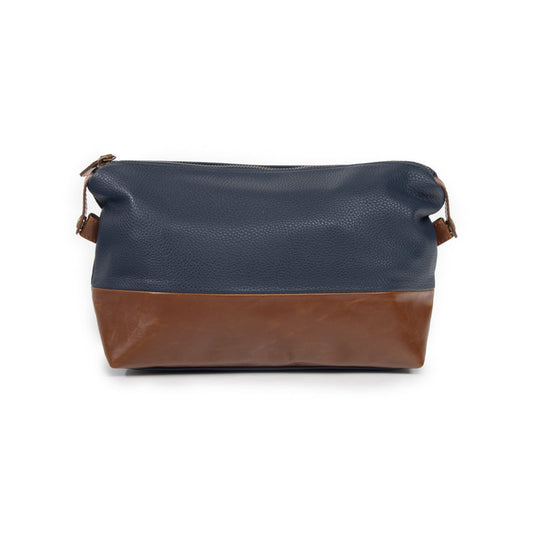 The Oxford Toiletry Bag - Blue