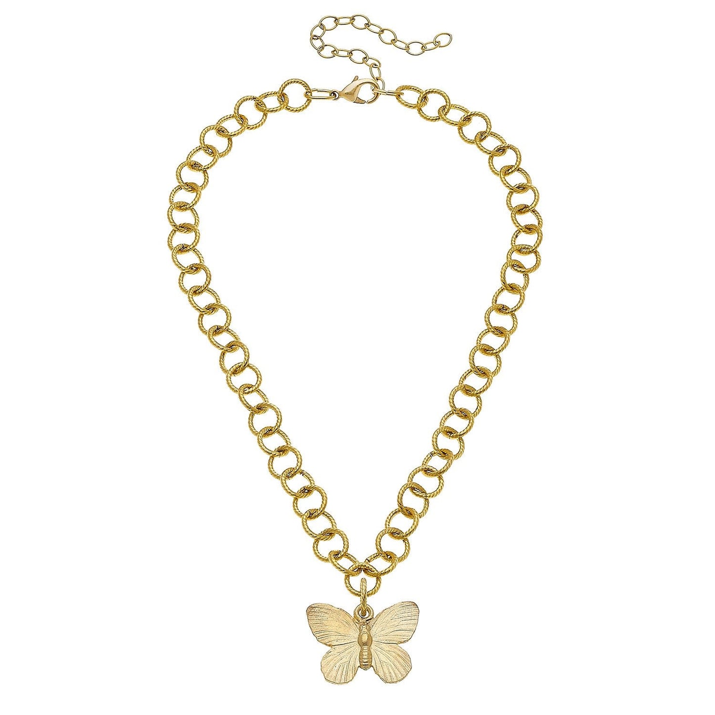 Gold Butterfly Necklace