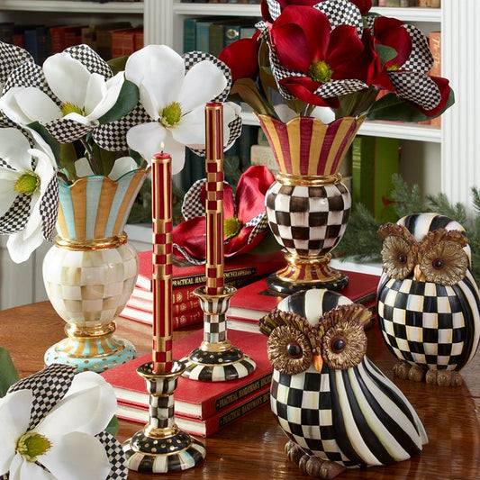 Courtly Check Striped Owl