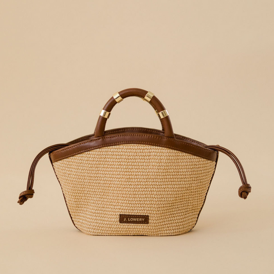Raffia Mini Tote