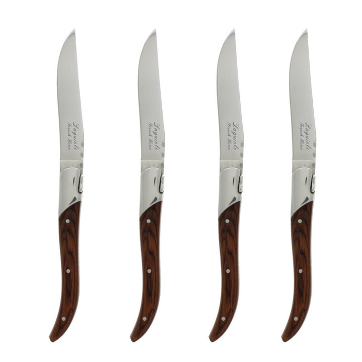 Laguiola Connoisseur Rosewood-steak knives set of 4
