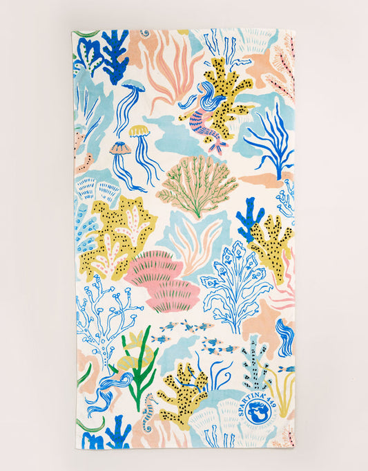 Beach Towel Mermaid Sea