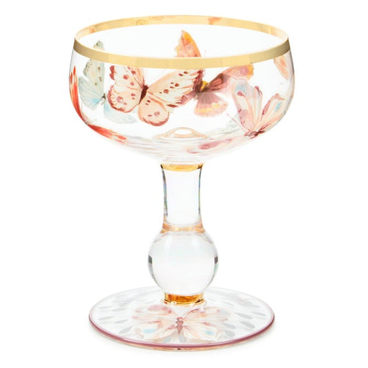 Butterfly Hill Coupe Glass